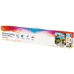 Картина стразами (алмазная мозаика) ОСТРОВ СОКРОВИЩ «Город у моря» 663870