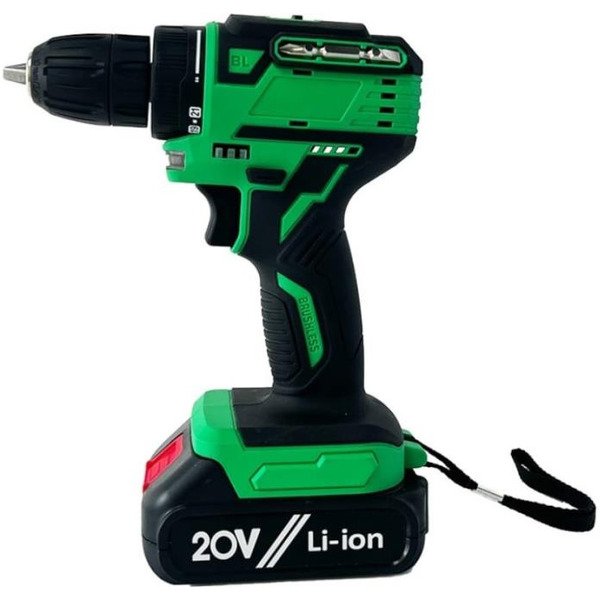 Дрель-шуруповерт Zitrek Greenpower 20 Pro SET 1 063-4061 (с 2-мя АКБ, кейс)