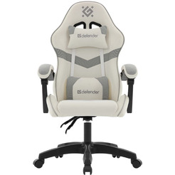 Кресло компьютерное Defender Savage (белый/серый)