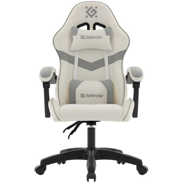 Кресло компьютерное Defender Savage (белый/серый)
