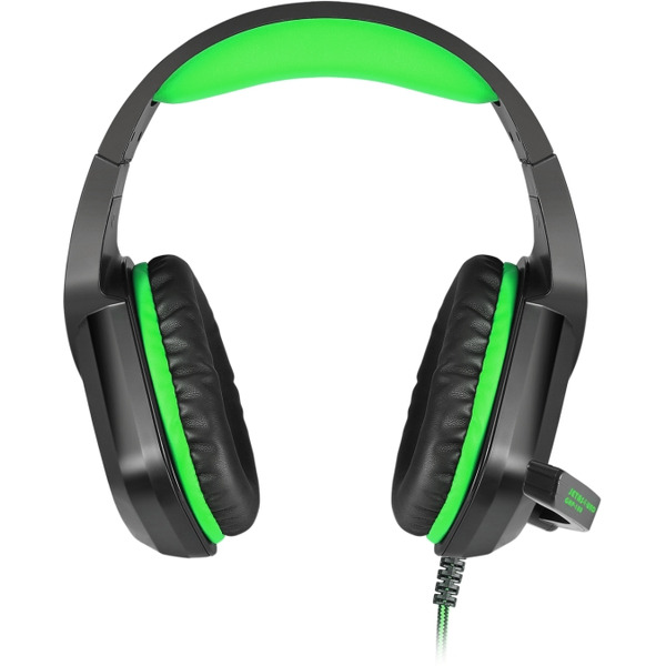Игровая стереогарнитура Jet.A GHP-180 (чёрно-зелёная)