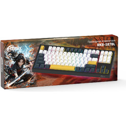 Клавиатура Ritmix RKB-587BL (черный/белый)