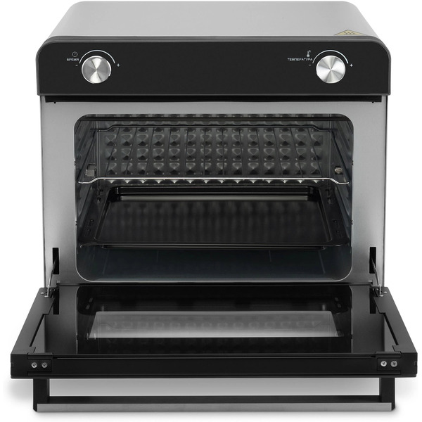 Мини-печь Hyundai MIO-HY087 (серебристый/черный)