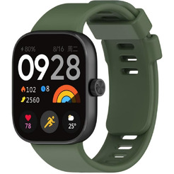 Ремешок Bingo Silicone для XIAOMI Redmi Watch 4/Smart Band 8 Pro (темно-зеленый)