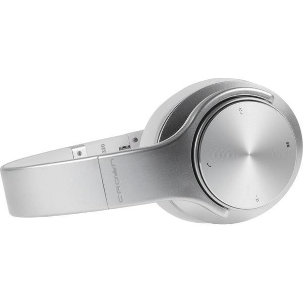 Наушники CrownMicro CMBH-9320 (серебристый)