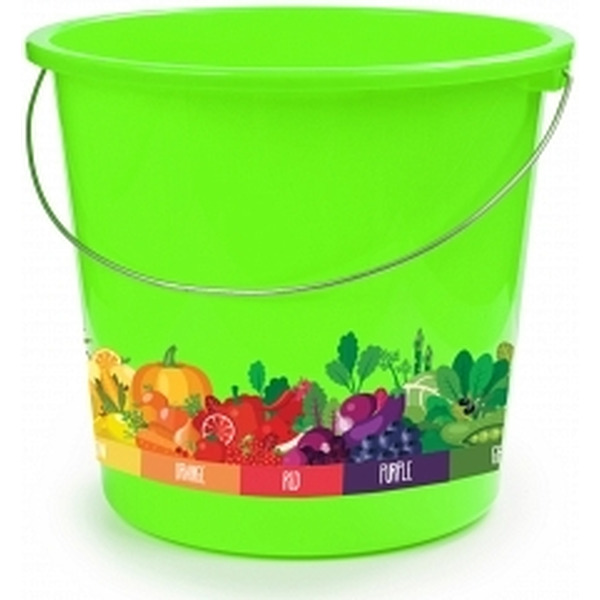 Ведро Berossi Vitaline ИК 42038000 (10 л, салатный)