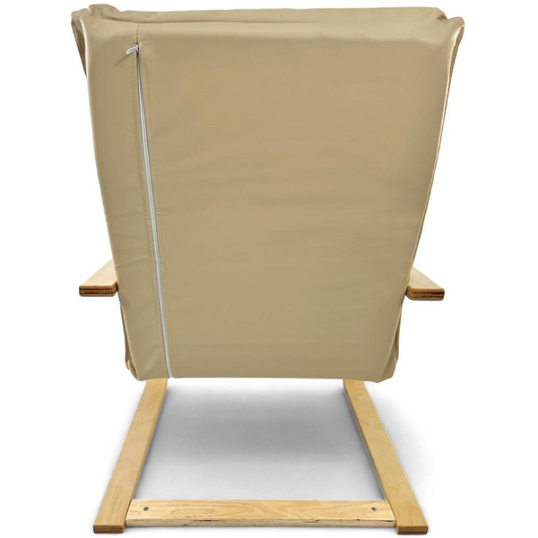 Кресло-качалка Calviano Soft 1 (светло-бежевый PU)