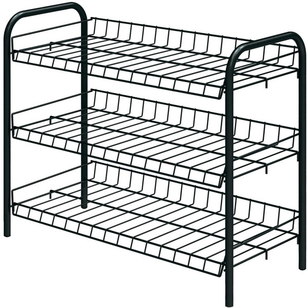 Этажерка для обуви НИКА ЭТ5/Ч (черный)