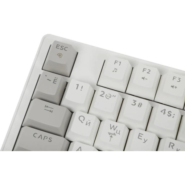 Клавиатура Defender Dasher GK-472 (белый/серый)