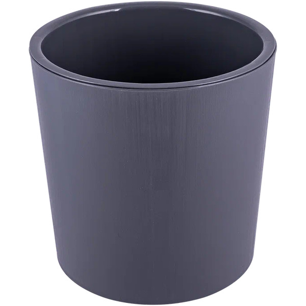 Горшок для цветов с дренажной вставкой Полимербыт Genius 2,5л 4376405
