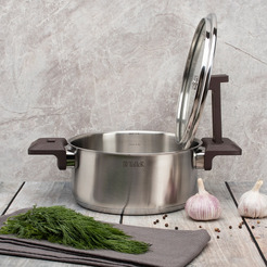 TR-17308 Кастрюля с крышкой 2.6л Taller