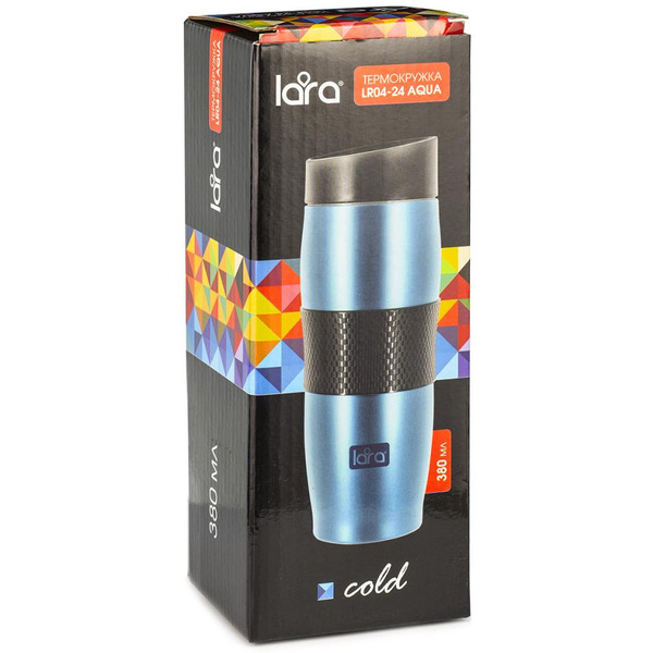 Термокружка Lara LR04-24 Aqua