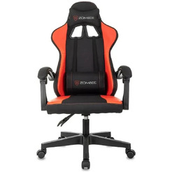 Кресло игровое ZOMBIE Rudger (черный/красный)