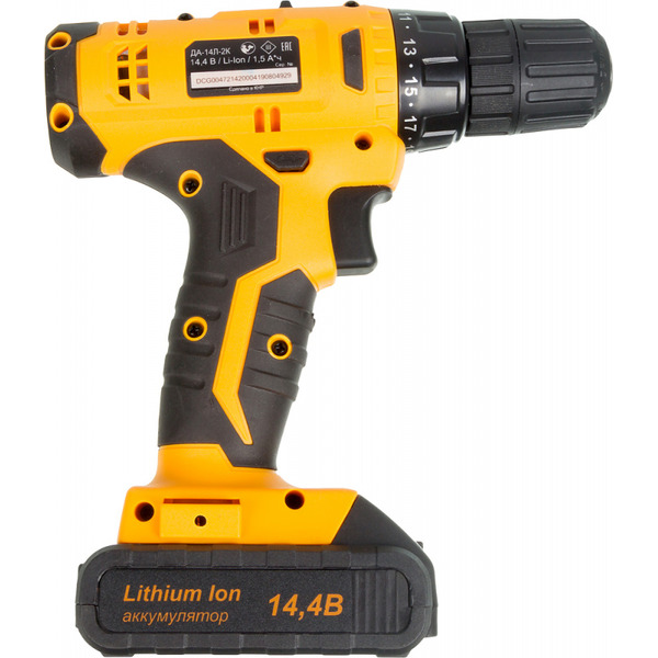 Дрель-шуруповерт Вихрь ДА-14Л-2КА/ДА-14Л-2К (72/14/20)