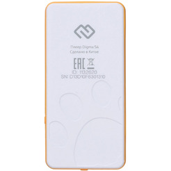 Плеер MP3 Digma S4 8GB (белый/оранжевый)