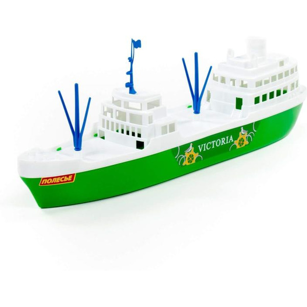 Корабль Полесье Корабль Виктория 56399 (зеленый/белый)