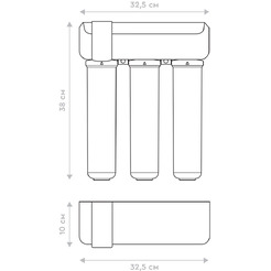 Система обратного осмоса БАРЬЕР Compact Osmo 100 М