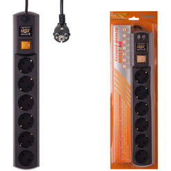 Сетевой фильтр Most H6 5м (черный)