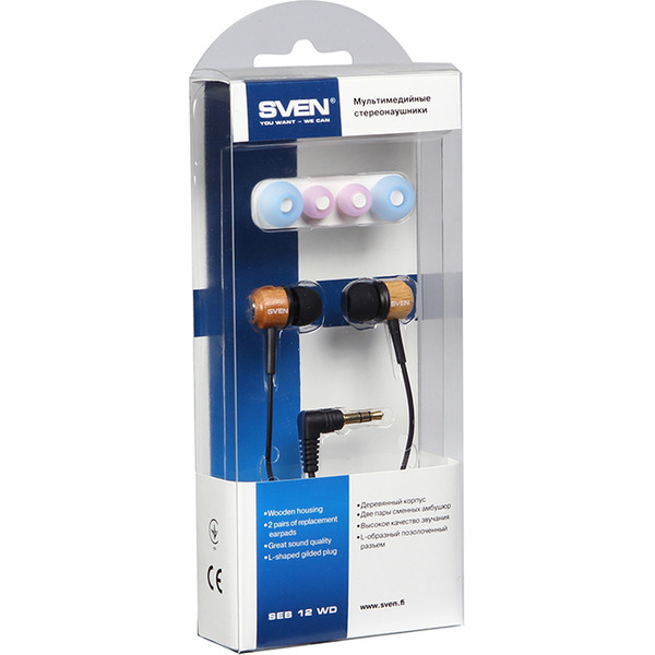 Наушники SVEN SEB 12 WD (дерево)