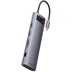 Док-станция Baseus Metal Gleam Series 11-Port B00030709811-00 Space Grey