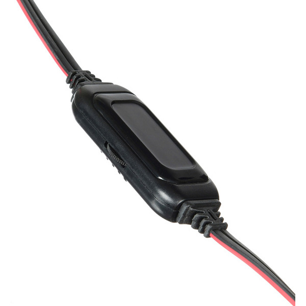 Наушники Oklick HS-L200 (черный/красный)