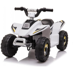Детский электроквадроцикл RiverToys H001HH (Белый)