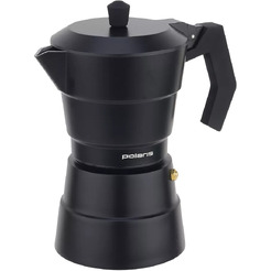 Кофеварка гейзерная POLARIS Calido-6C (Черный)