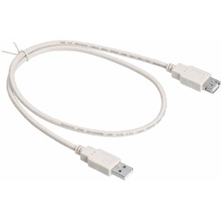 Кабель BURO USB2.0-AM-AF-0.75M