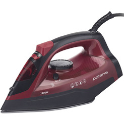 Утюг Polaris PIR 2478K (черный/алый)