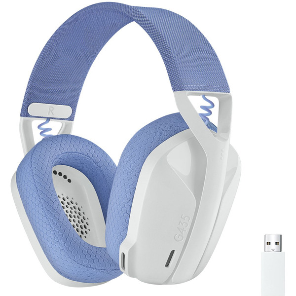 Наушники Logitech G435 (981-001074) белый/сиреневый