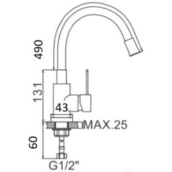 Смеситель Wisent W740333U-2