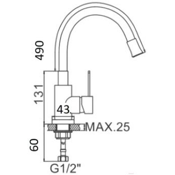 Смеситель Wisent W740333U-2