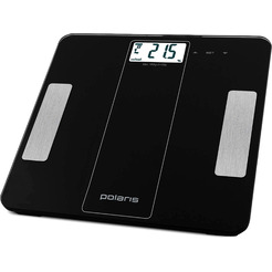Весы напольные POLARIS PWS1860DGF (черный)