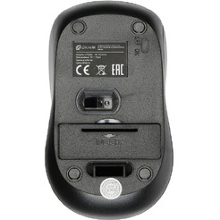 Мышь Oklick 675MW (черный/синий)