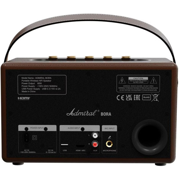 Беспроводная колонка Admiral Bora (коричневый)