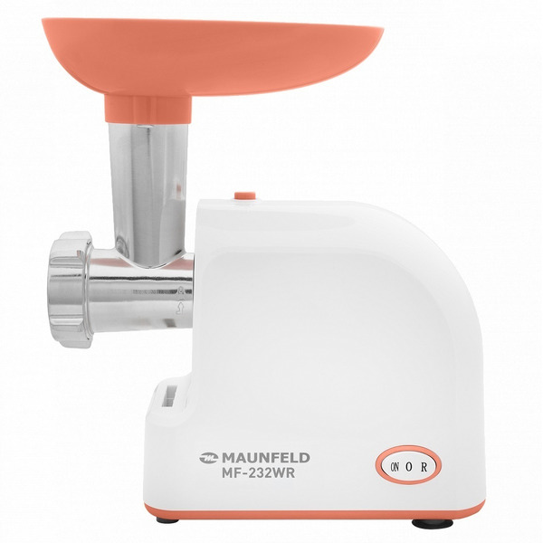 Мясорубка MAUNFELD MF-232WR (белый/красный)