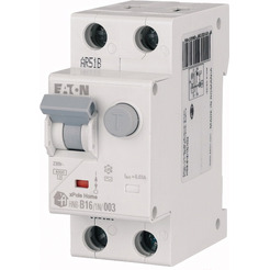 Дифференциальный автомат Eaton HNB-C101N003 1P+N 10А С 6кА 30мА АС 2М 195125