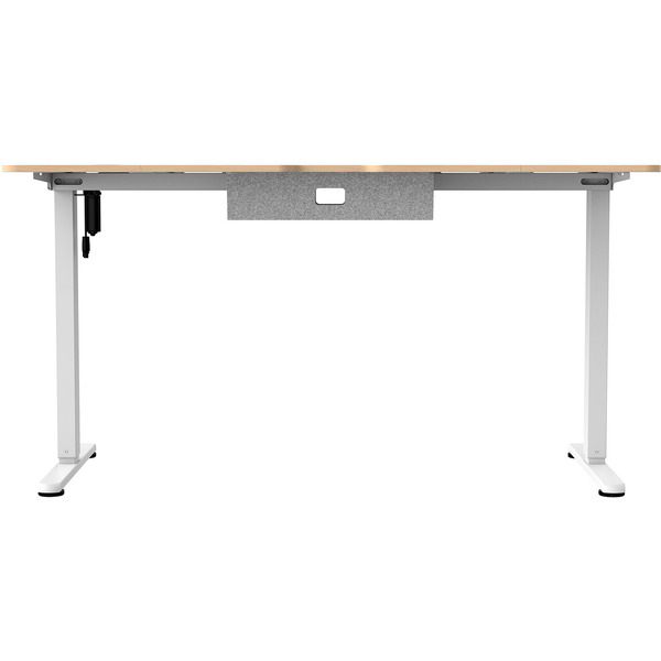 Стол с регулировкой высоты Zone51 e-Freeflow 140x75 Light Wood Z51-FLD-FFL-LW4