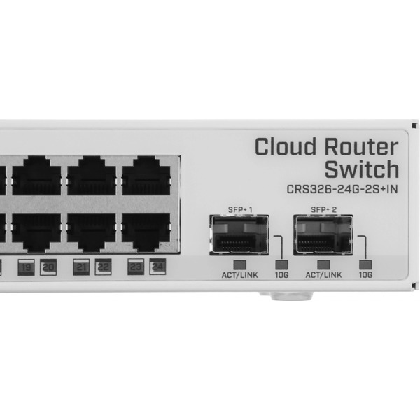 Коммутатор MikroTik CRS326-24G-2S+IN