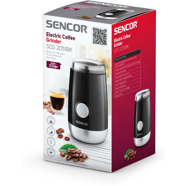 Кофемолка SENCOR SCG 2051BK