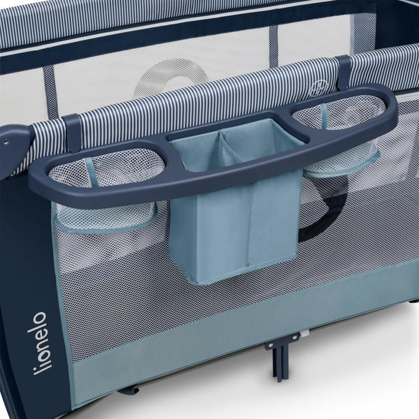 Кровать-манеж Lionelo Sven Plus (Blue Navy)