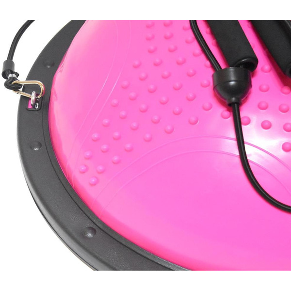 Балансировочная платформа Calviano Bosu Ball 58 см (розовый)