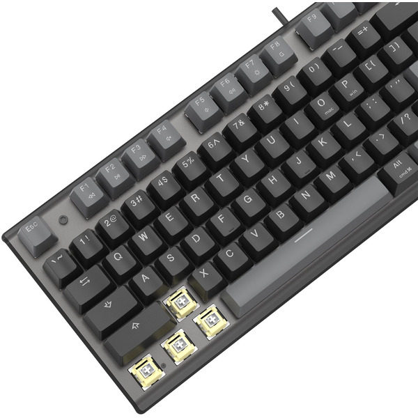 Клавиатура A4Tech Fstyler FS100 Neon (серый/черный)