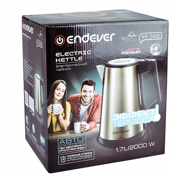 Электрочайник Endever SkyLine KR-243S