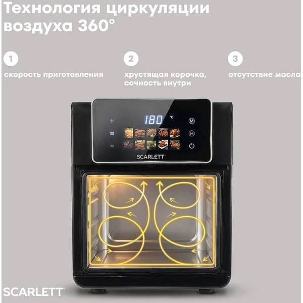 Аэрогриль SCARLETT SC-AF15S06D