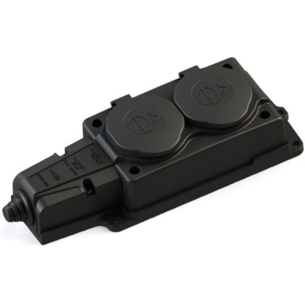 Колодка розеточная Systeme Electric MultiSet MST4102BK