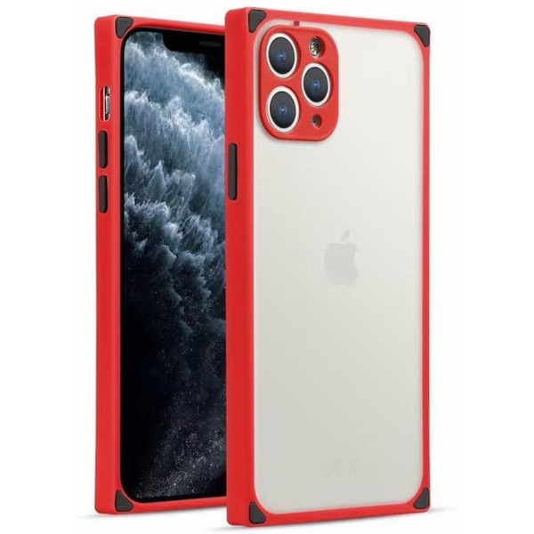 Бампер Bingo Square для APPLE iPhone 12 Красный