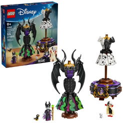 Конструктор LEGO Disney Princess Платья Малефисенты и Круэллы Де Виль 43262