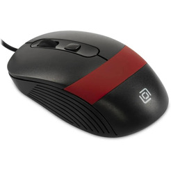 Мышь Oklick 310M (черный/красный)