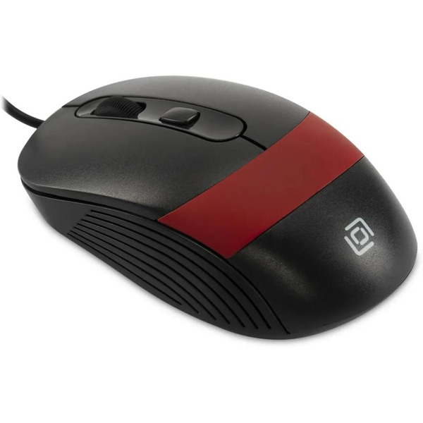 Мышь Oklick 310M (черный/красный)